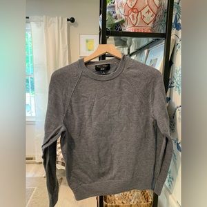 Mens gray banana republic sweater - medium